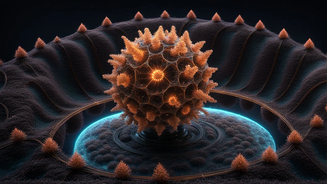 3D-rendered organics form, futuristic, fantasy, nuclear, geometrical shape, single colorful objects, fractal, abstract, scientific, Bose–Einstein condensate, quantum entanglement, friendly, beautiful, black background, octane render, 8k post-production, artstation: award-winning: atmospheric: commanding: fantastical: clarity: 16k: ultra quality: striking: brilliance: liquid medium: stunning colors: amazing depth; lens: f/8, 28mm