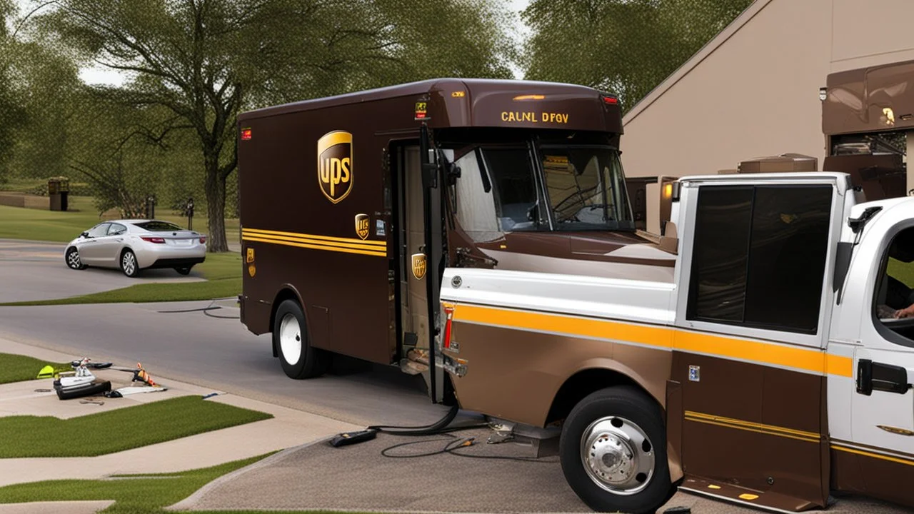 UPS gets in accident