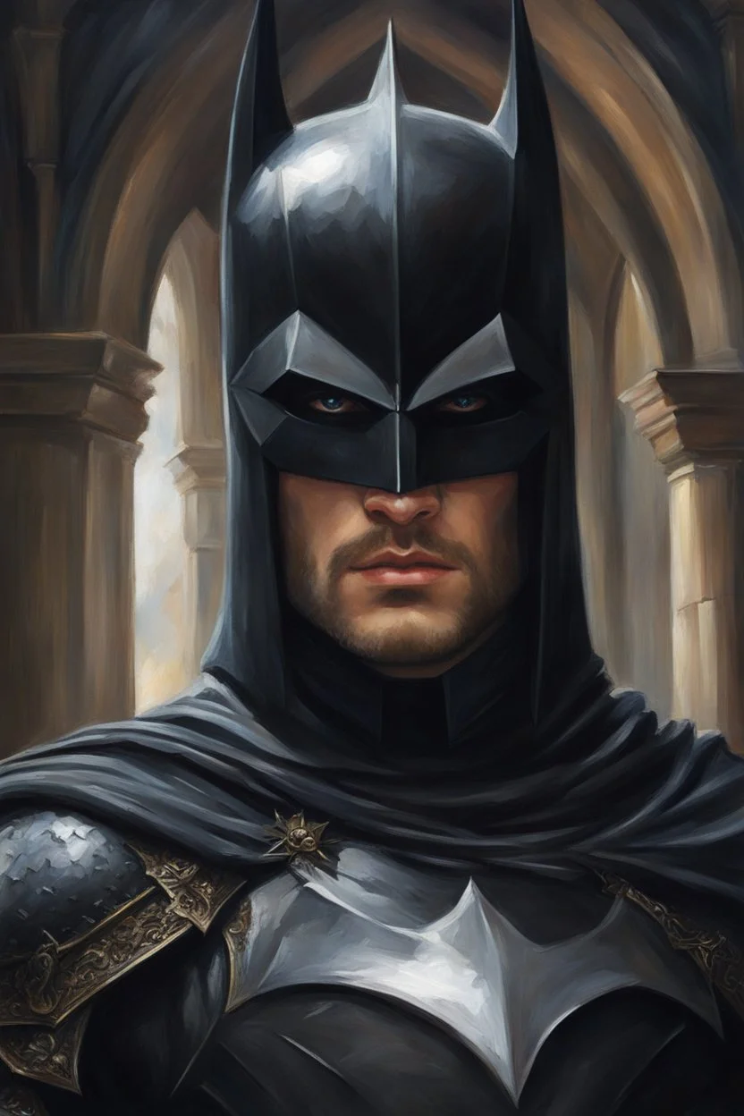 dark knight medieval, details, 8k, oil painting