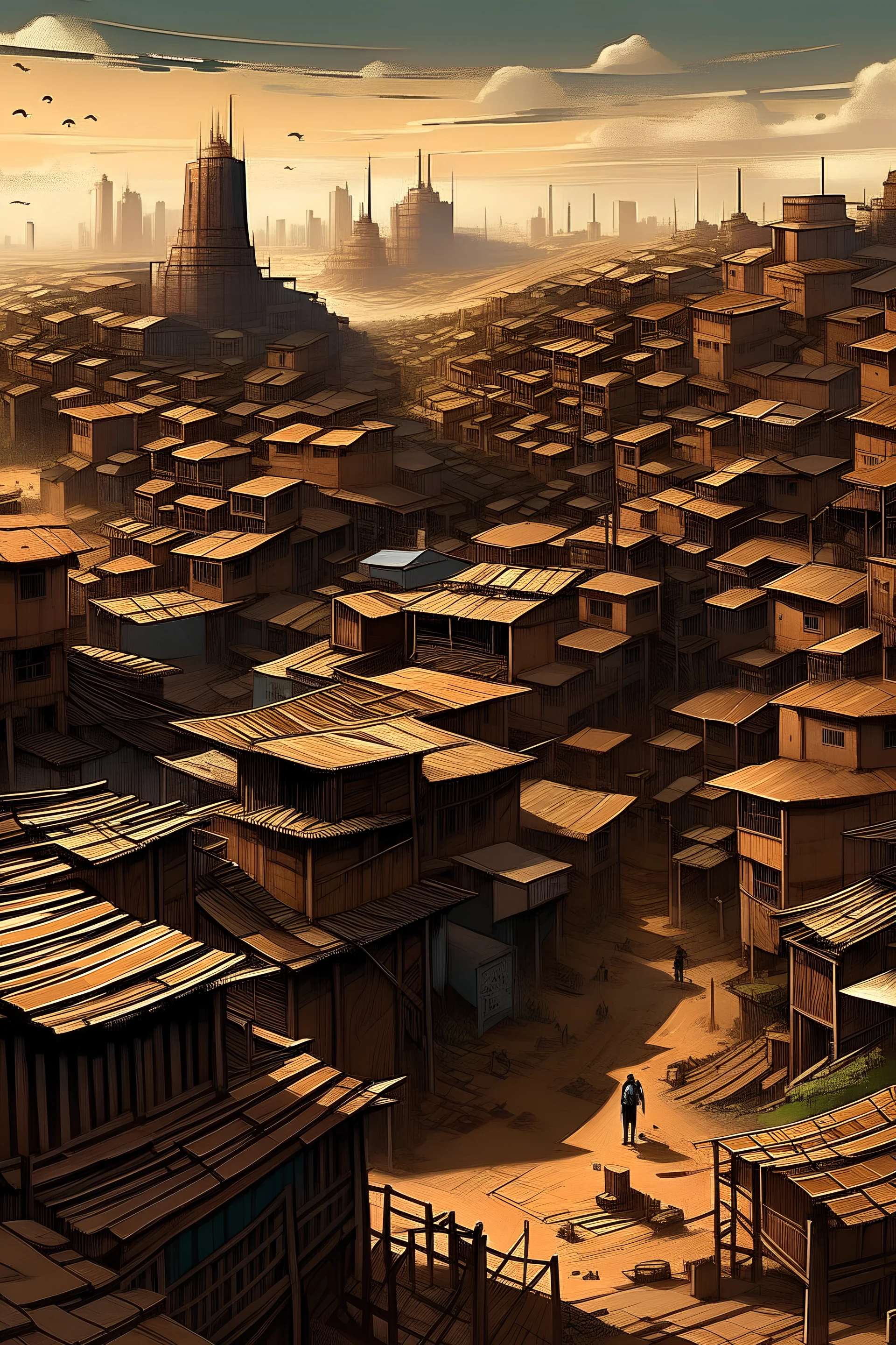 african city