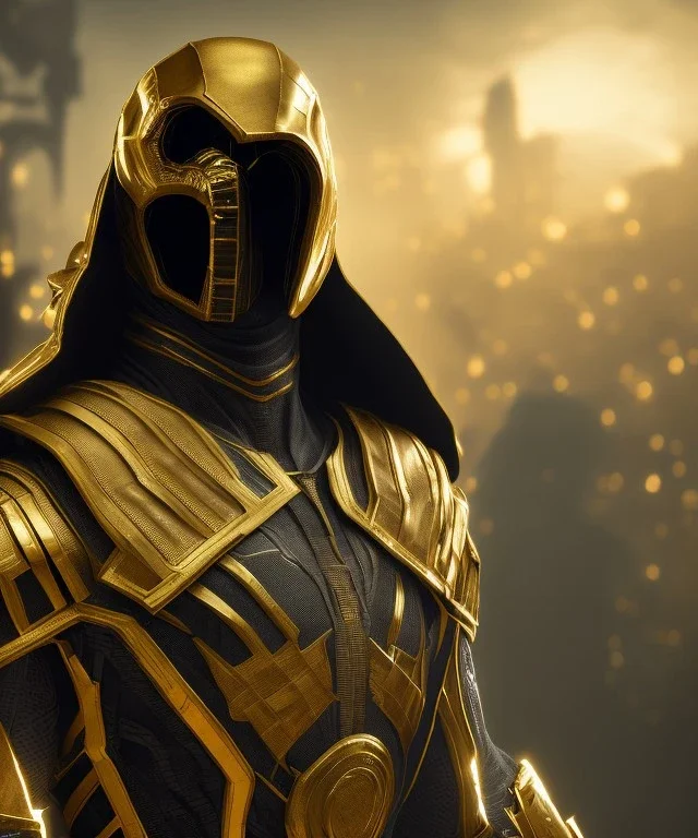 Mrtal Kombat noob saibot, golden suit, full body close up, soft light atmosphere, light effect，vaporwave colorful, concept art, smooth, extremely sharp detail, finely tuned detail, ultra high definition, 8 k, unreal engine 5, ultra sharp focus