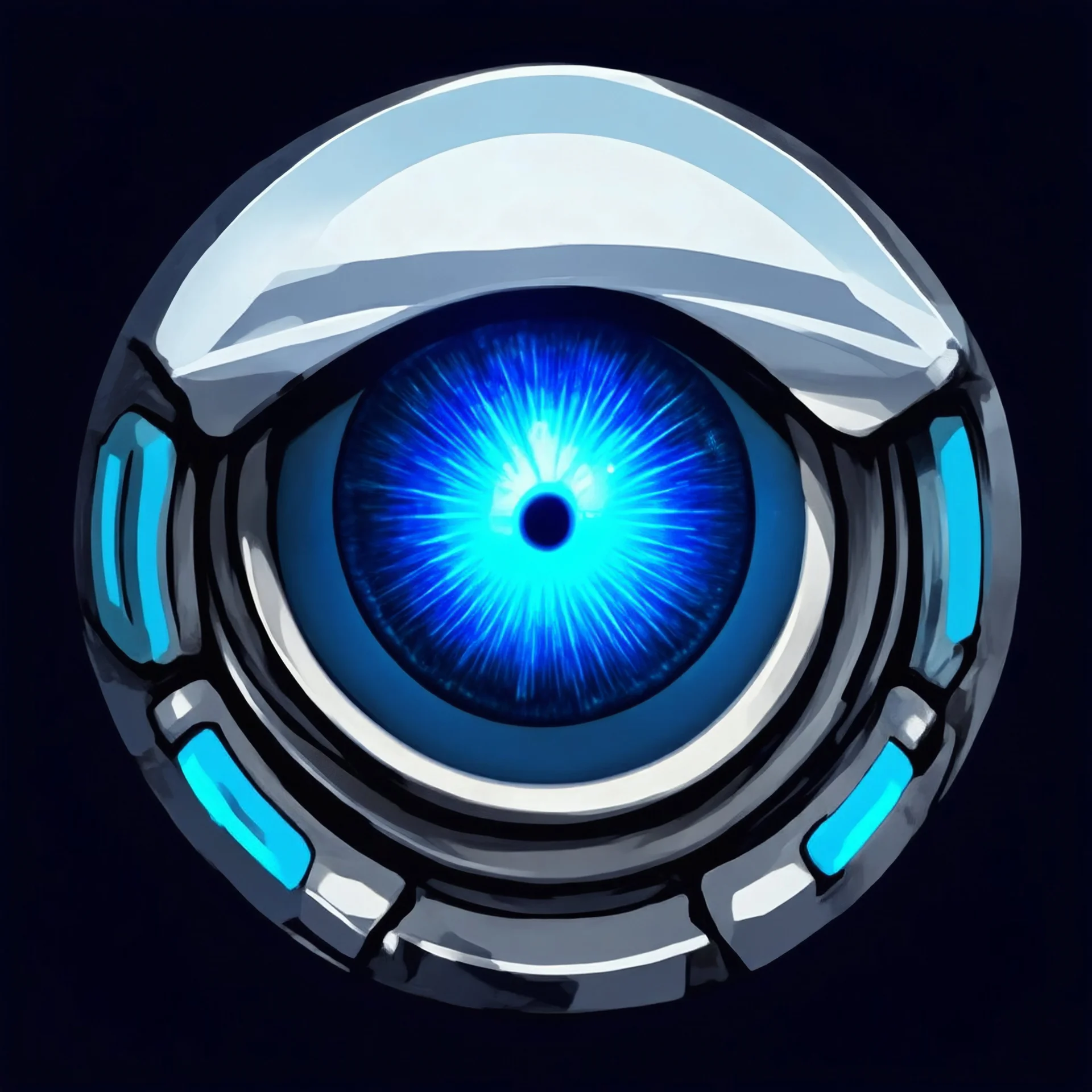 @pic glass Laser Eye Cyborg icon