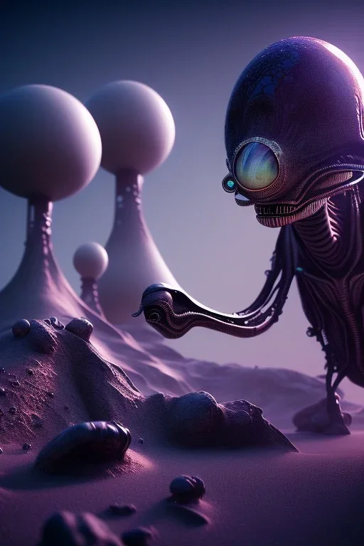 alien STRANGE WORLDS, 8k, finely detailed, photo realistic.