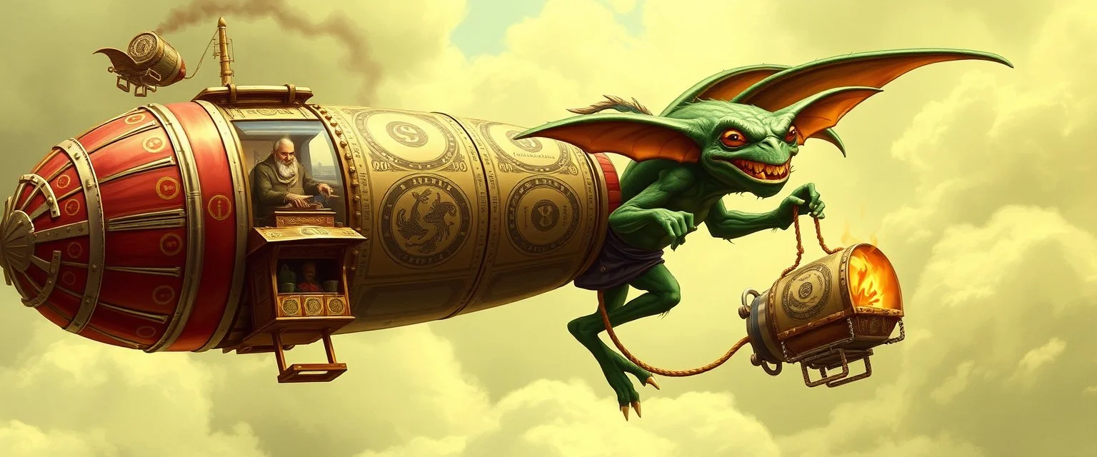 money making machine gremlin zeppelin