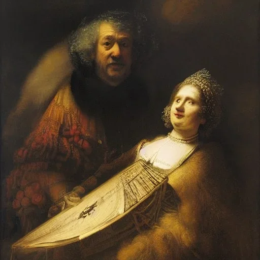 Rembrandt, space, opera, stars, mutants