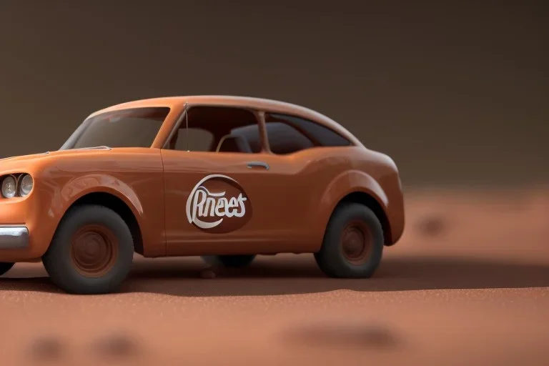 Reese's Peanut butter cup car