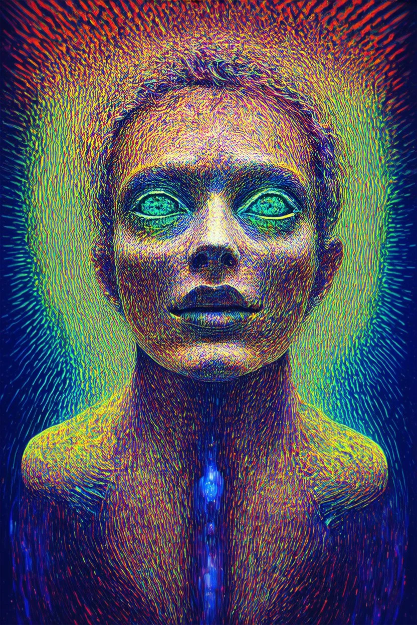 We want your soul; neo-surrealistic optical art