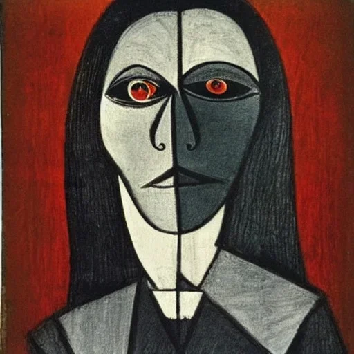 Vampire portrait by picasso