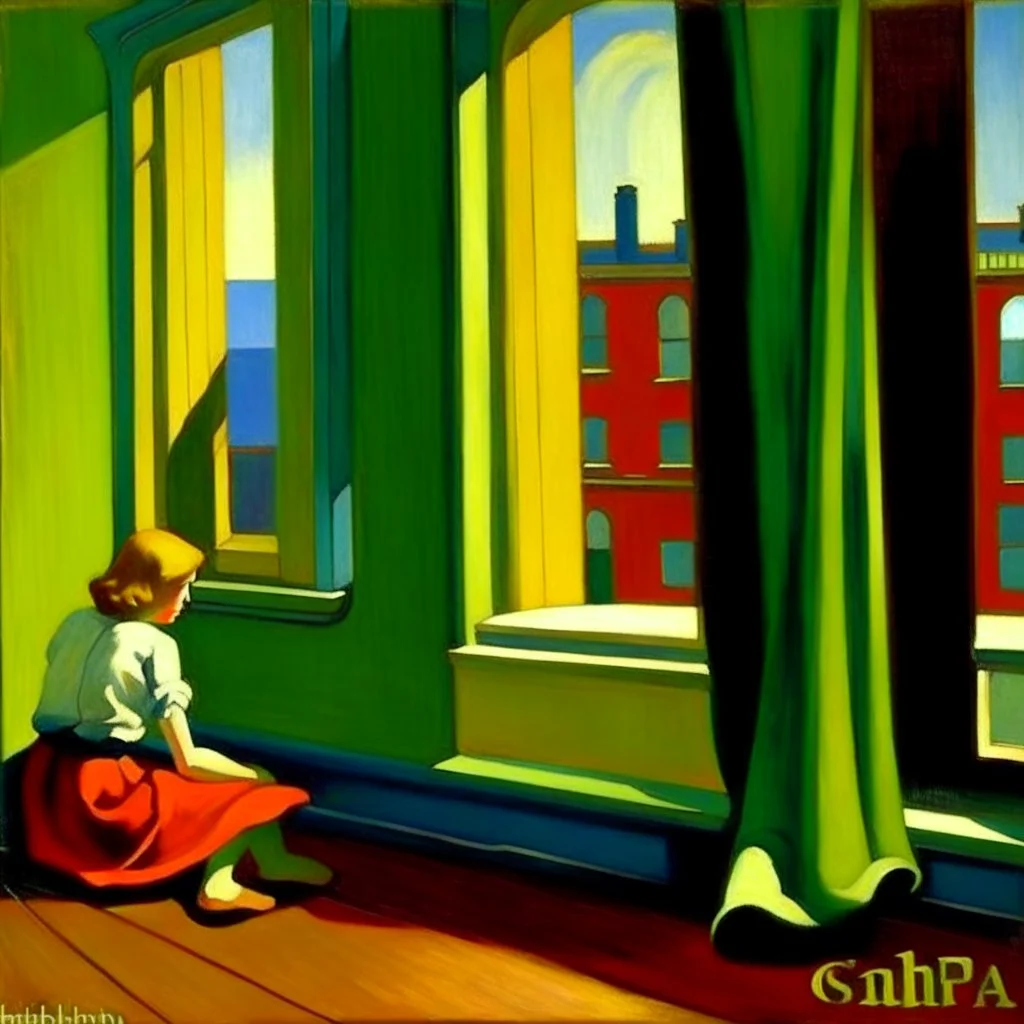 window, Edward Hopper