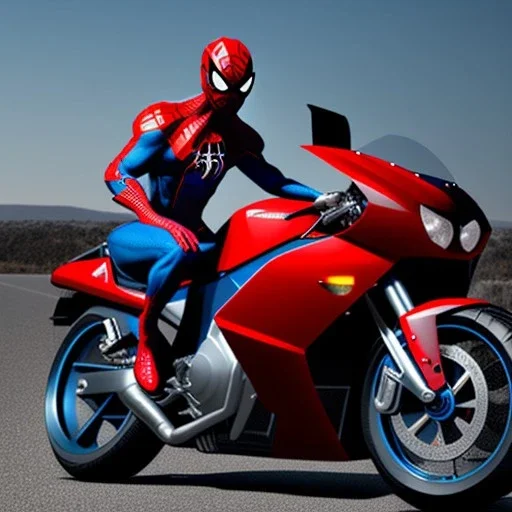 Spiderman motorcycle