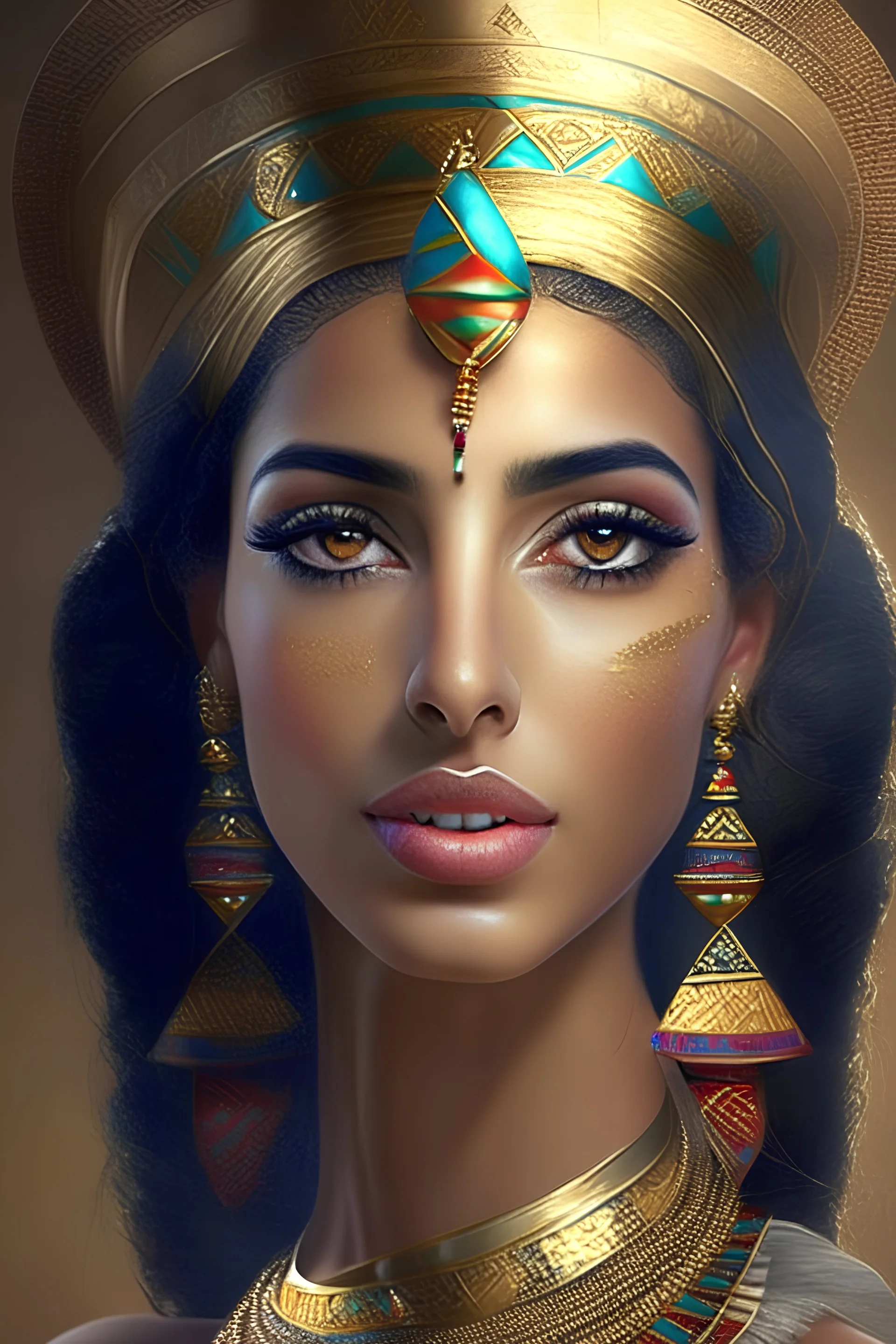 Egyptian beauty queen