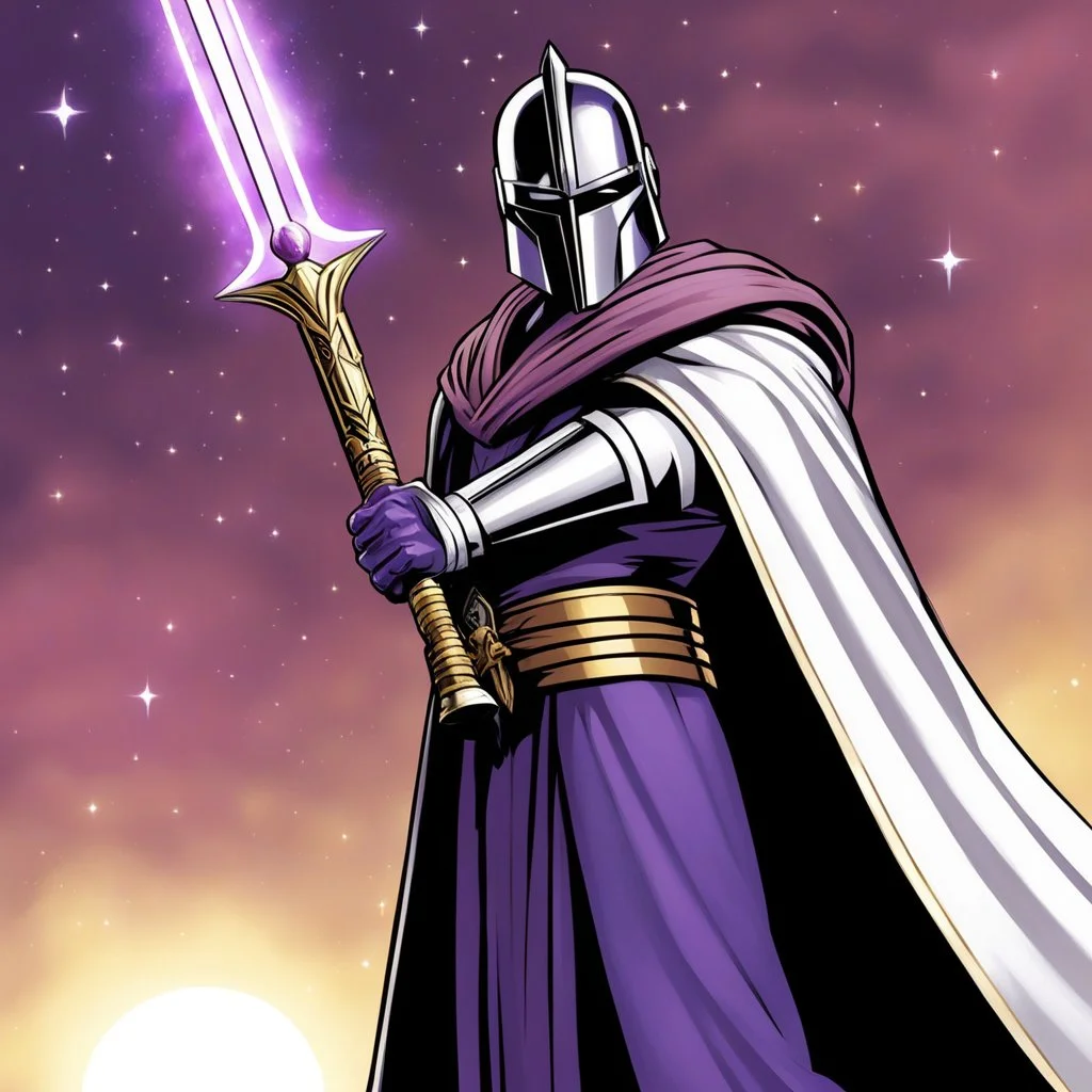 Excalibur with a touch of Mace Windu