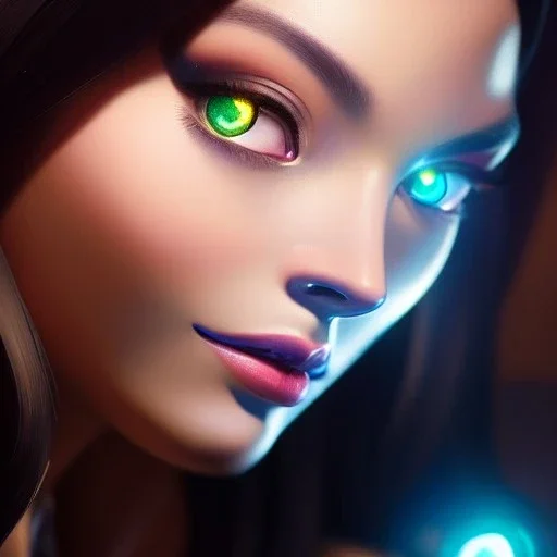 Ultra detailed fullbody Portrait in oil on canvas of overwatch character- ASHE ,extremely detailed digital painting,intense stare, extremely detailed face, crystal clear eyes, mystical colors ,perfectly centered image, perfect composition, rim light, beautiful lighting,masterpiece ,8k, stunning scene, raytracing, anatomically correct, in the style of Steve Jung and robert e howard and Wizyakuza and Ohrai Noriyoshi and Simon Bisley and uncannyknack.