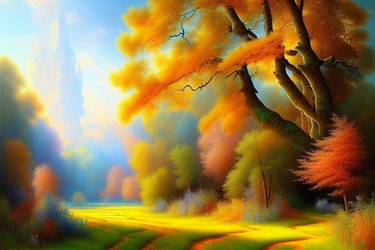 beautiful dream, painting, fine brush strokes, high quality, masterpiece, insane detail, Neo-Impressionism, pastel colors,