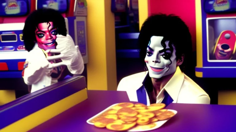 michael jackson at chuck e cheesers