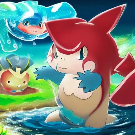 Water pokemon baby