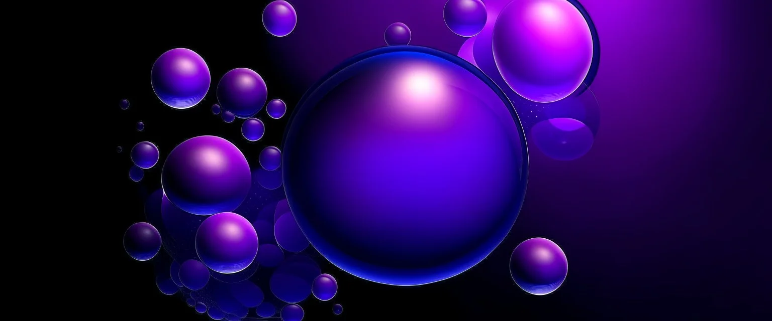 background color gardients dark purple bubble form