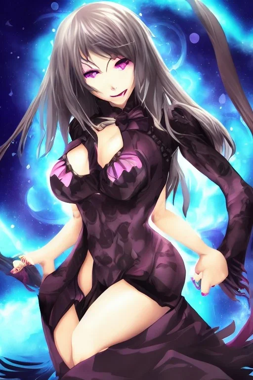 cute woman Darkness end