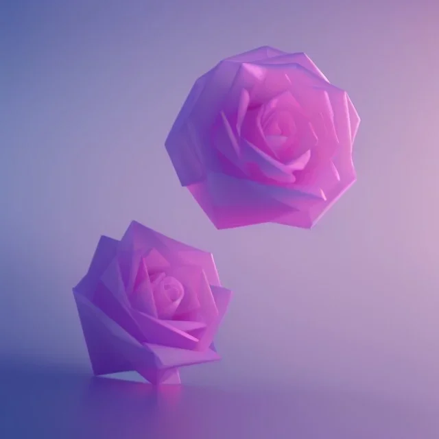 transparent crystal rose, crystallized, cinema lighting, cinema 4d, octane render, 3d render, incrate detailed,fantasy art, photo realistic, shinening light,