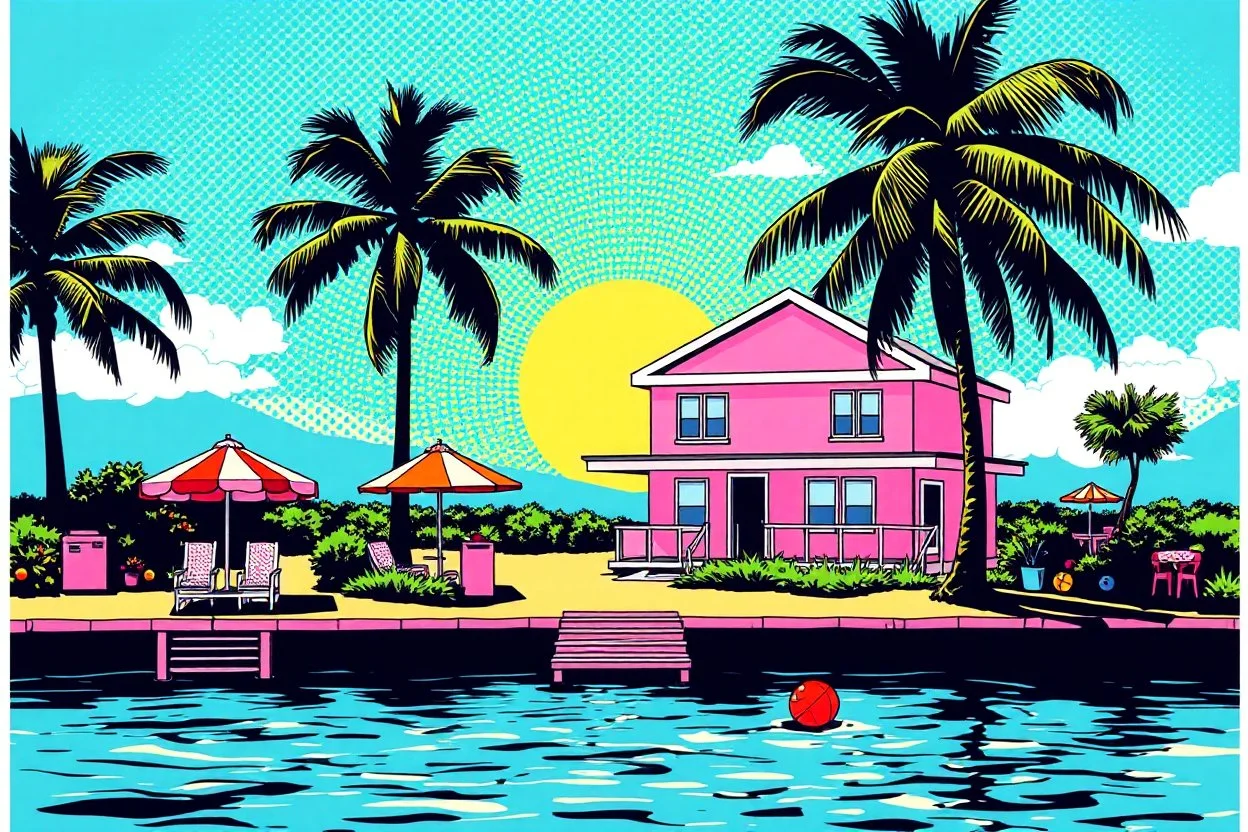 pop art pixels 1000 images summer