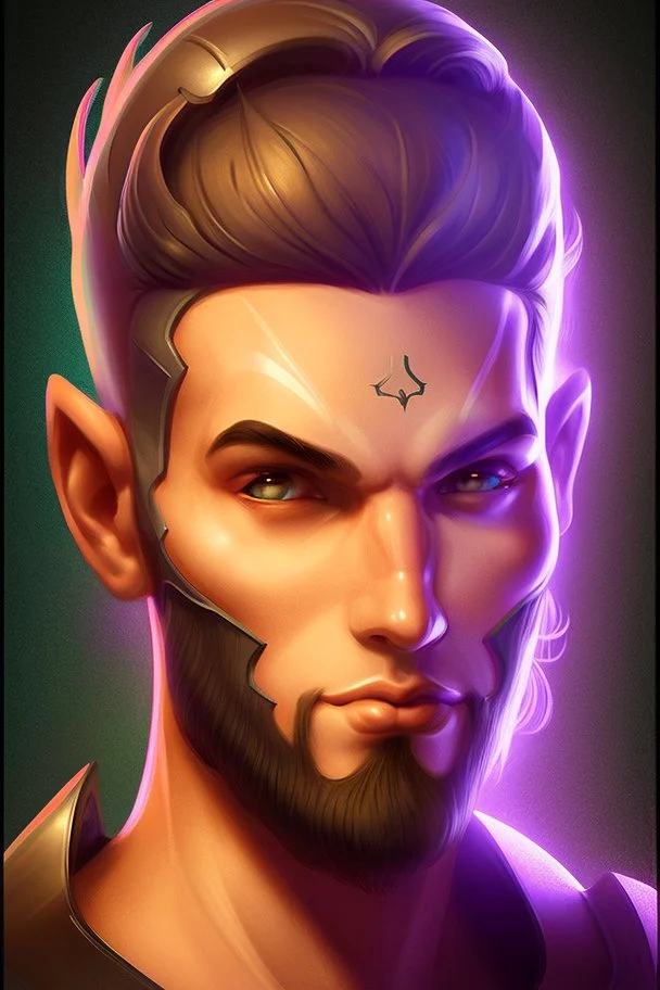 Tambs gamer logo male portrait fantasy