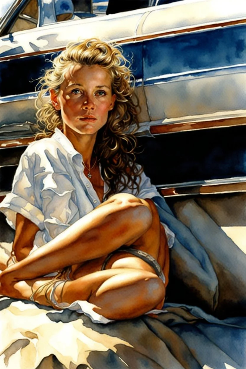 Steve Hanks watercolor