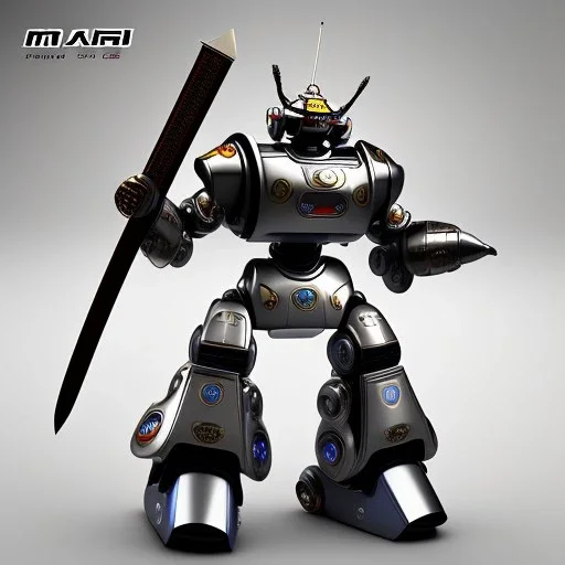 beautiful smooth realistic Japanese robosamurai robot body, run, cat aye, extremely sharp detail, finely tuned detail, ultra high definition, 8 k, unreal engine 5, ultra sharp focus, accurate sword wings