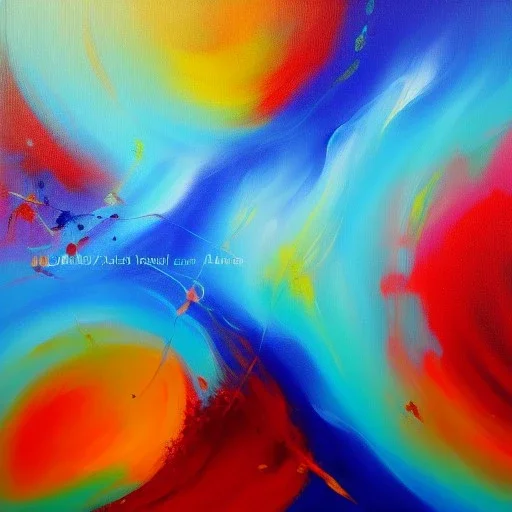 Abstract Painting by Mad Mari, Art Style, experimental, abstract, feminine, surreal, photorealistic, acrylic and oil, fine art, limited edition, trending on pixiv, artstation, deviantart