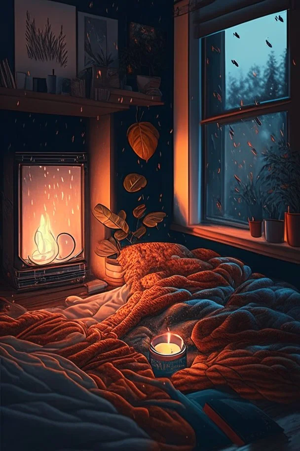 cozy vibes artsy