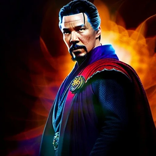 Ultra detailed fullbody Portrait in oil on canvas of Dr. Strange, extremely detailed digital painting, extremely detailed face,crystal clear Big Glowing eyes, mystical colors ,perfectly centered image, perfect composition, rim light, beautiful lighting, 8k, stunning scene, raytracing, anatomically correct, in the style of robert e howard and Ken Kelley and Ohrai Noriyoshi and Simon Bisley and tomzj1