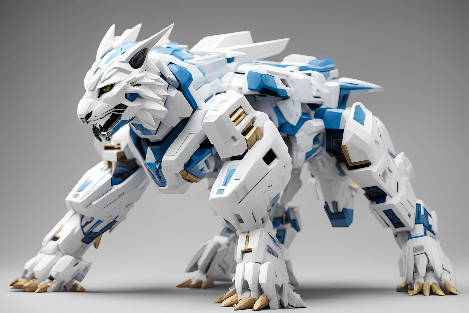 White Lynx Glacier Zord