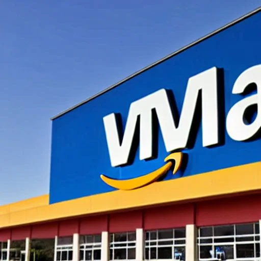 Walmart merges with Amazon: new corporate logo