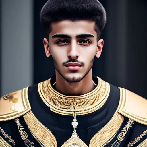 beautiful smooth realistic arab/black male boy, 15 y/o, run on dark cosmos background, extremely sharp detail, finely tuned detail, ultra high definition, 8k, unreal engine 5, ultra sharp focus, smile teeth, happy