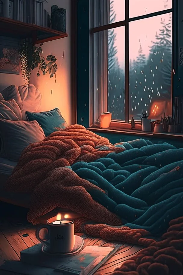 cozy vibes artsy