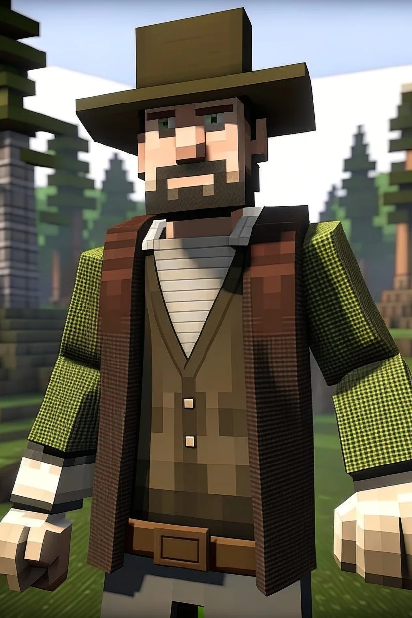 Arthur Morgan Minecraft