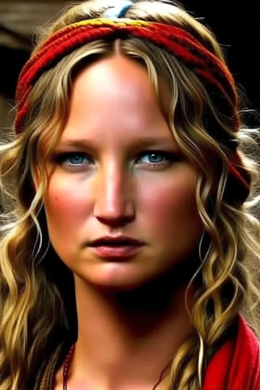 jennifer lawrence as gypsy fighter