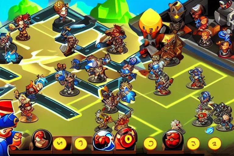 Overwach game cool fight with all heros