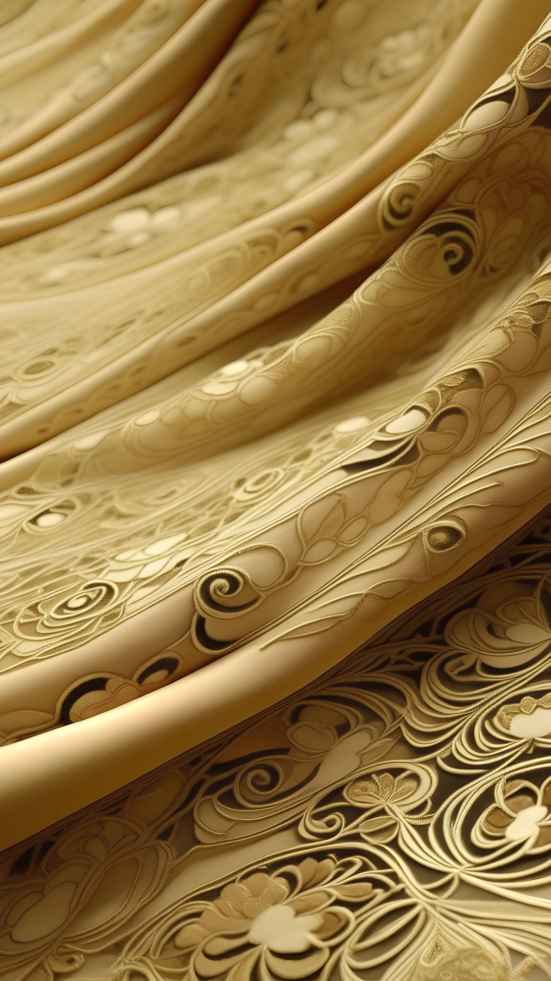 embroidered mesh fabric