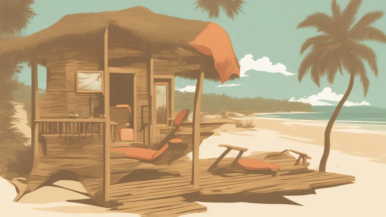 Zambia Holiday Island Printing Kala Le Retro Holiday Resort - Beach Vacation Holiday PNG