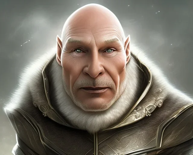 Picard transformed into Warewolf