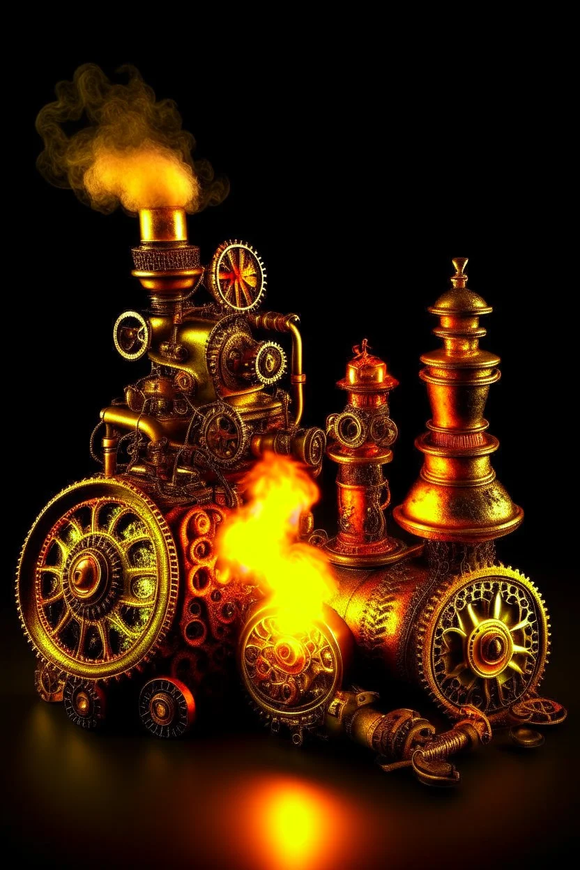 Firestarters of steam punk