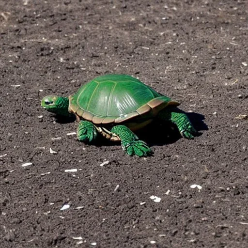 turtle smoking