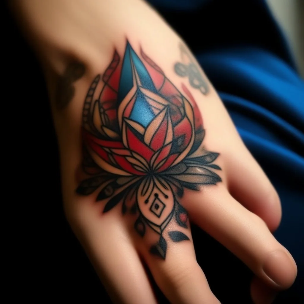 traditional style tattoo