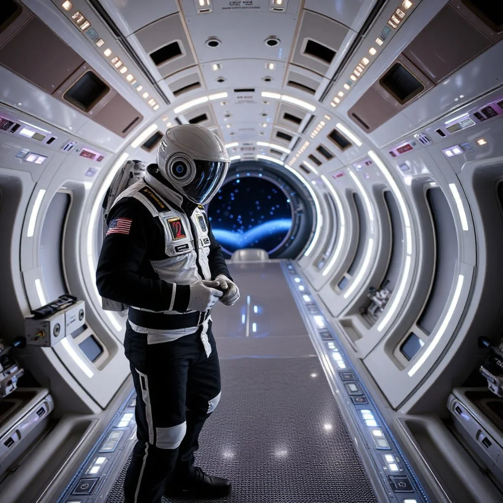 A Galactic Virgin working for Virgin Galactic.