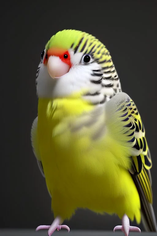 A cute budgie animation