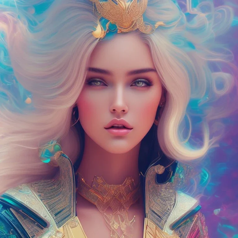 sexy, beautiful, young woman, detailed gorgeous face, vaporwave aesthetic, synthwave, colorful, psychedelic, artstation, concept art, smooth, extremely sharp detail, finely tuned detail, ultra high definition, 8 k, unreal engine 5, ultra sharp focus, illustration, art by artgerm mary dimova, jim lee, greg rutkowski and alphonse mucha