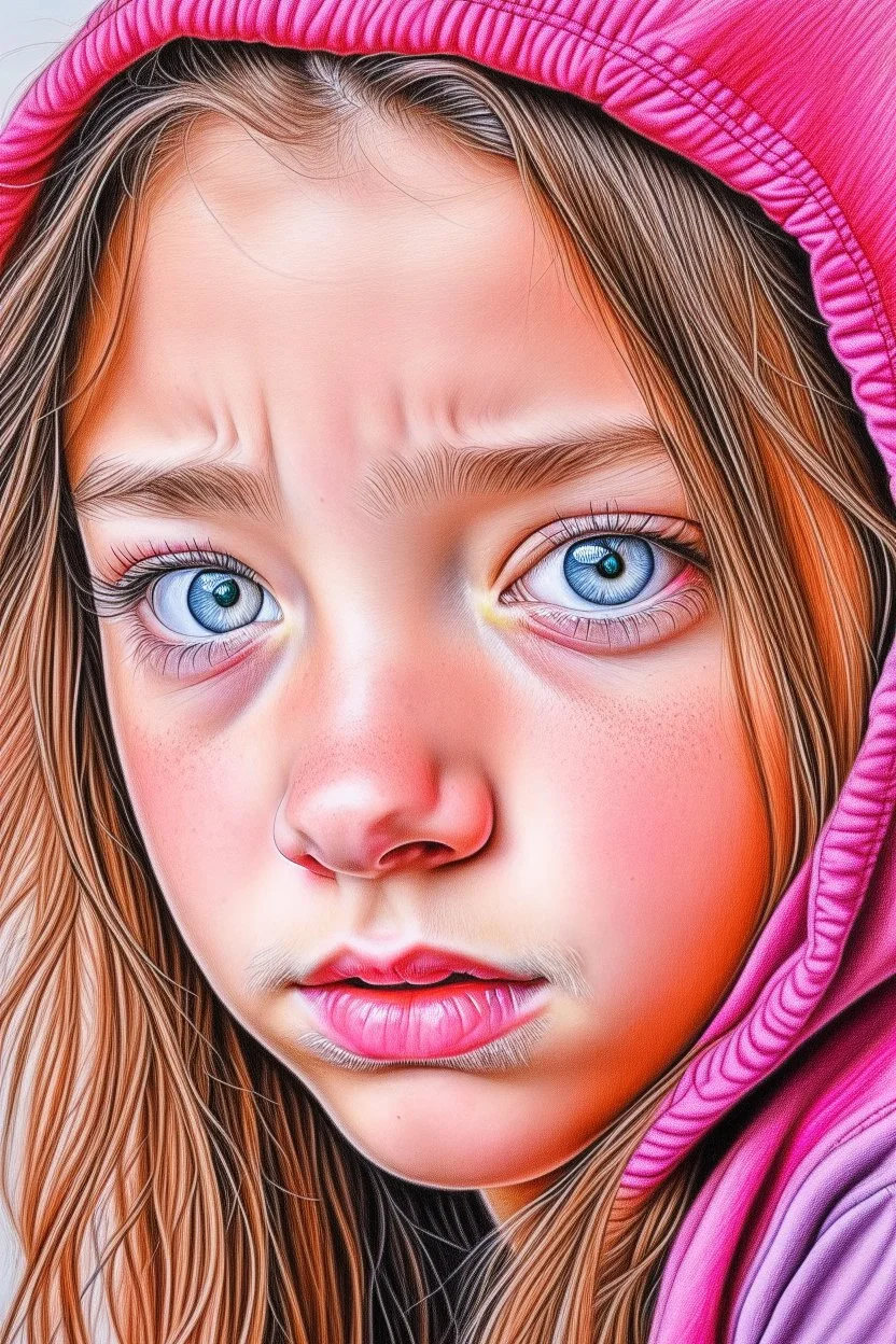 colored pencil drawing, realistic, pencil