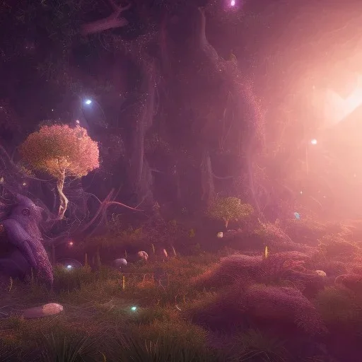 magical creature, Mysterious cosmic backdrop, celestial ambience, soft lighting, unreal engine 5 volumetric lighting, intricate details, realistic style, 8k resolution