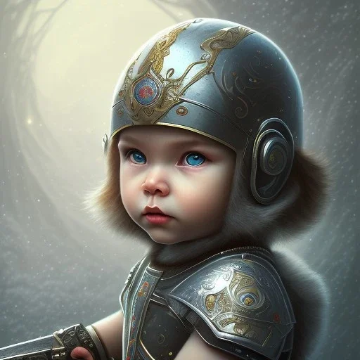 super sweet and mega cute male human toddler, super sweet and mega cute epic human fantasy king, majestic, ominous, art background, intricate, masterpiece, expert, insanely detailed, 4k resolution, retroanime style, cute big circular reflective eyes, cinematic smooth, intricate detail , soft smooth lighting, vivid deep colors, painted Rena