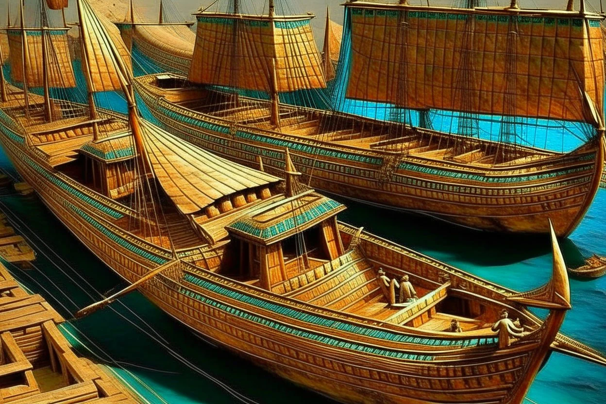 Ancient Pharaonic ships